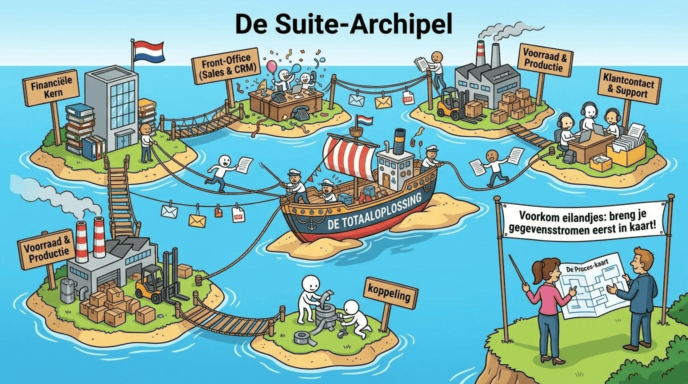 De beste softwaresuites om data-eilandjes samen te brengen, en waar elke suite ophoudt.
